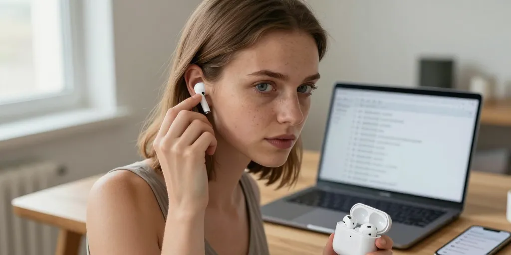 Son AirPod faible : le plan en 7 étapes pour réparer